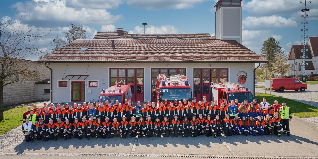 Gruppenfoto 150 Jahre Einsatzkleidung